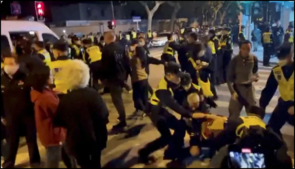 CCP's harsh zero-COVID-19 lockdown policies